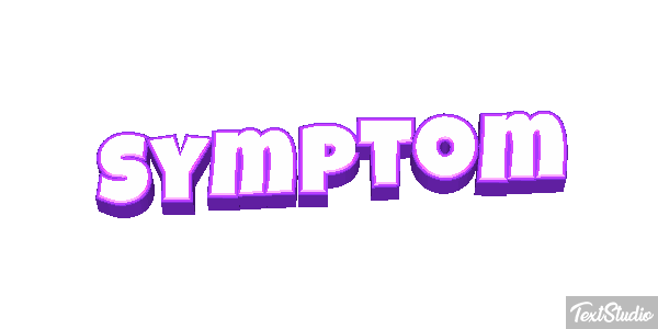 Symptom Tekst effect