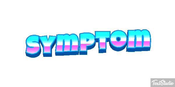 Symptom Tekst effect
