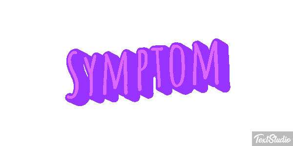 Symptom Tekst effect