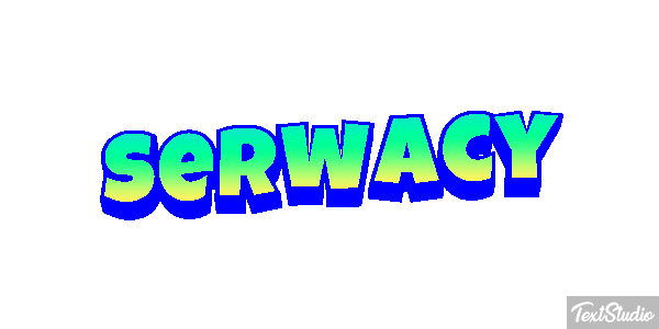 Serwacy Efekt tekstowy