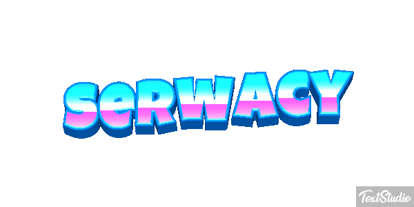 Serwacy Efekt tekstowy
