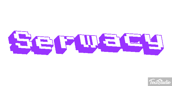 Serwacy Efekt tekstowy