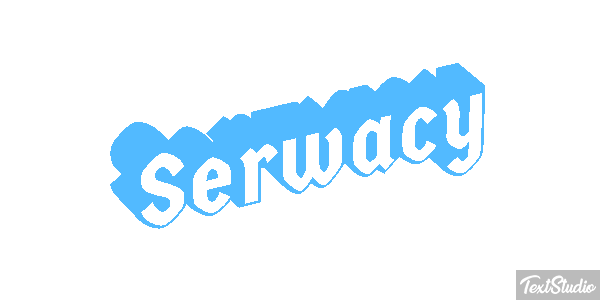Serwacy Efekt tekstowy