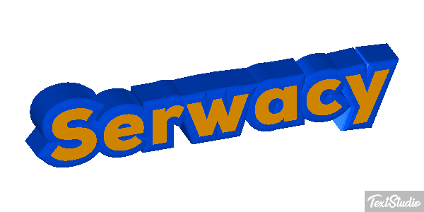 Serwacy Efekt tekstowy