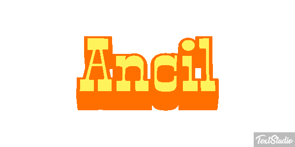 Ancil Text effect