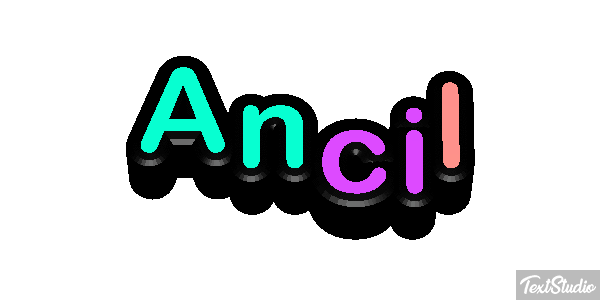 Ancil Text effect
