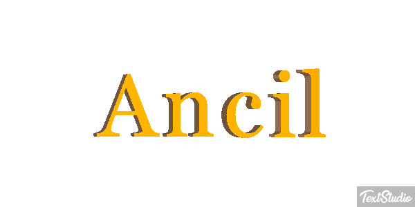 Ancil Text effect
