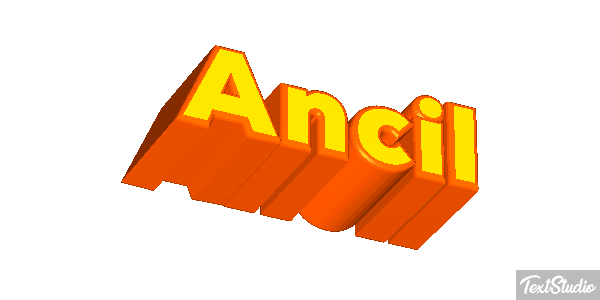Ancil Text effect