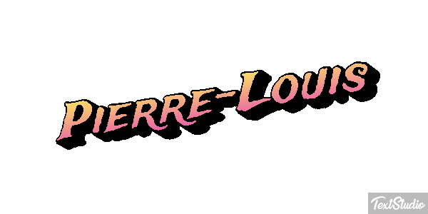 Pierre-Louis Effet de texte