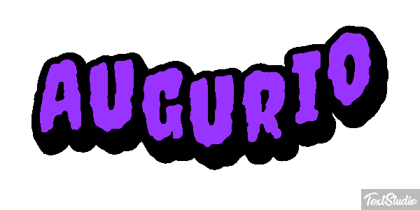 Augurio Efecto de texto