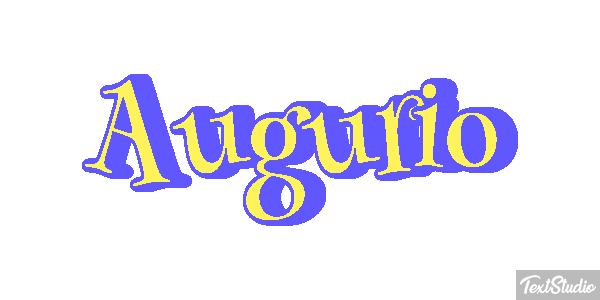 Augurio Efecto de texto