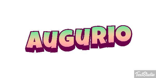 Augurio Efecto de texto