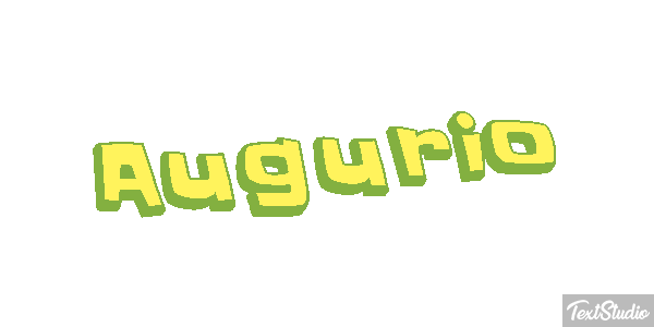 Augurio Efecto de texto