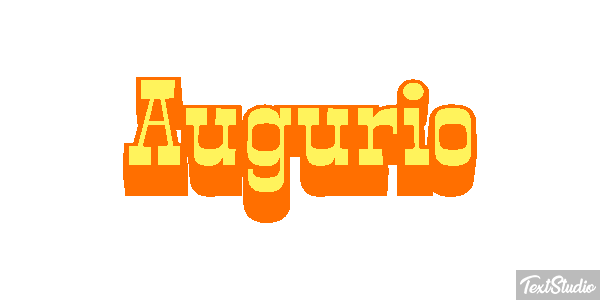 Augurio Efecto de texto