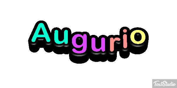 Augurio Efecto de texto