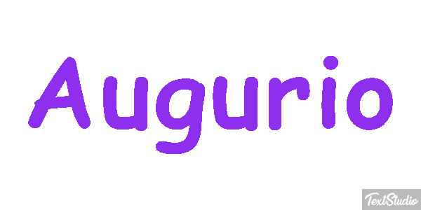 Augurio Efecto de texto