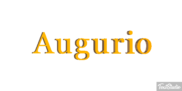 Augurio Efecto de texto