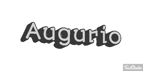 Augurio Efecto de texto