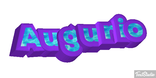 Augurio Efecto de texto