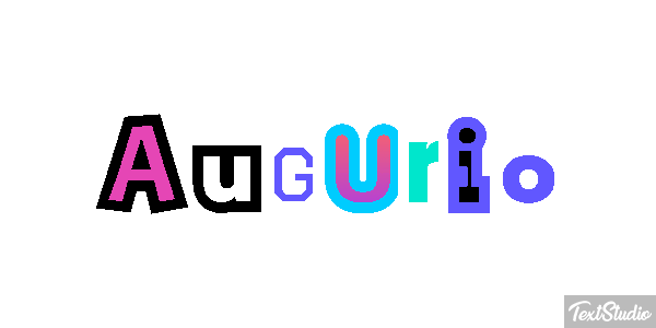 Augurio Efecto de texto