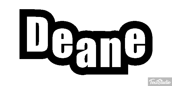 Deane Text effect