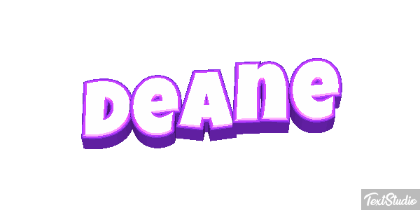 Deane Text effect