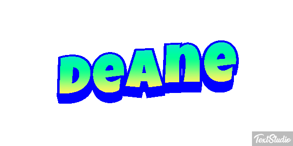 Deane Text effect