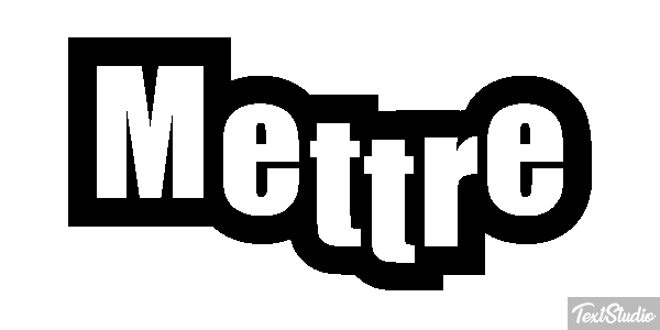Mettre Effet de texte