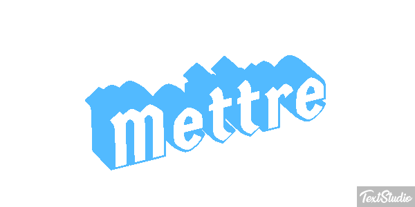 Mettre Effet de texte