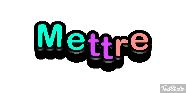 Mettre Effet de texte