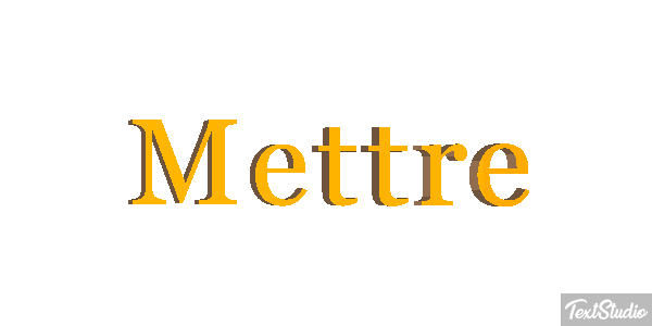 Mettre Effet de texte