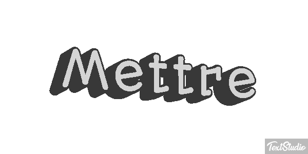 Mettre Effet de texte