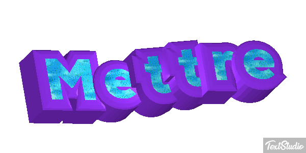 Mettre Effet de texte