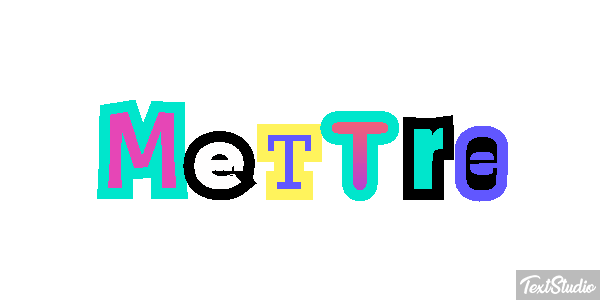 Mettre Effet de texte
