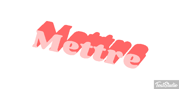 Mettre Effet de texte
