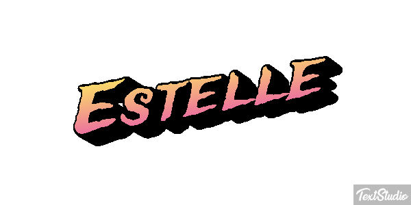 Estelle Efekt tekstowy