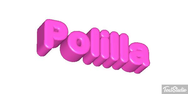 Polilla Efecto de texto
