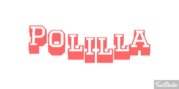 Polilla Efecto de texto