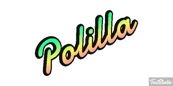 Polilla Efecto de texto