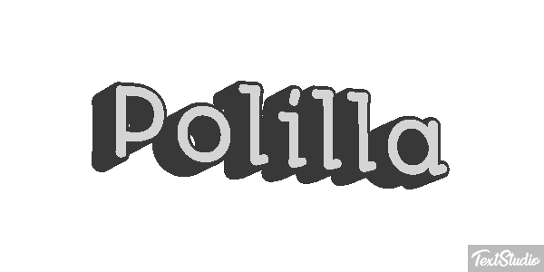 Polilla Efecto de texto