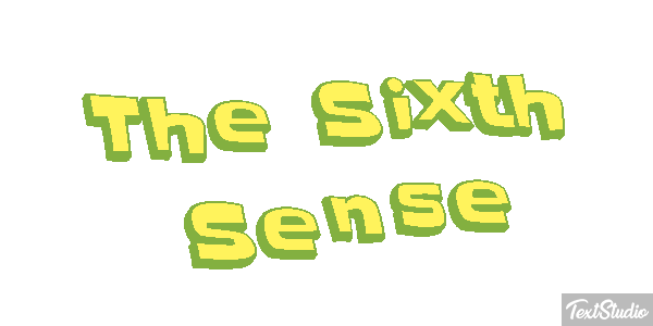 The Sixth Sense Текстовый эффект