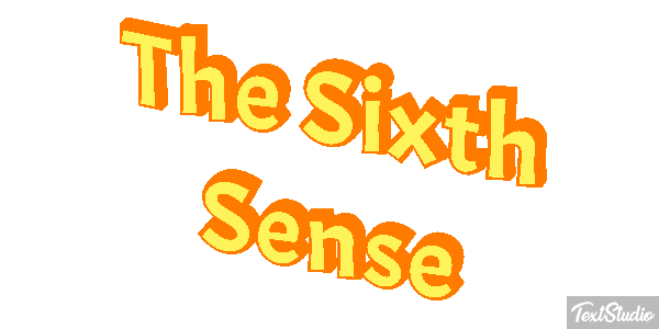 The Sixth Sense Текстовый эффект