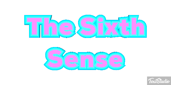 The Sixth Sense Текстовый эффект