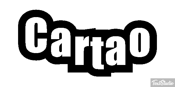 Cartão Efeito do texto