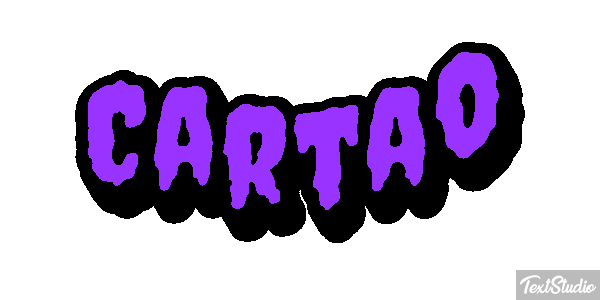 Cartão Efeito do texto