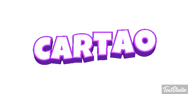 Cartão Efeito do texto