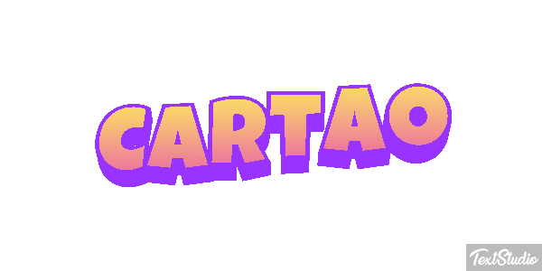 Cartão Efeito do texto
