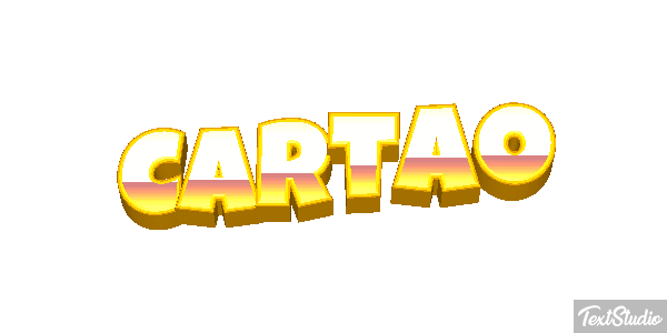 Cartão Efeito do texto