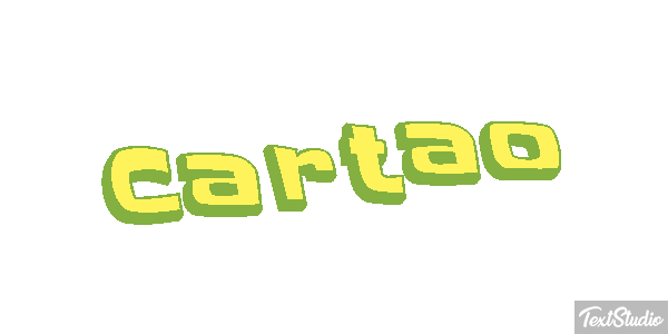 Cartão Efeito do texto