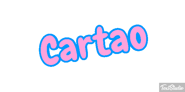 Cartão Efeito do texto